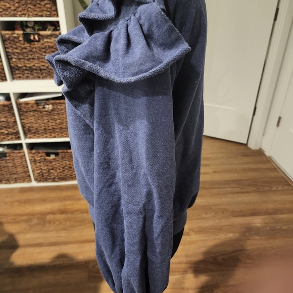 SWEATSHIRT WITH RUFFLE DETAIL - Picture 2 of 3